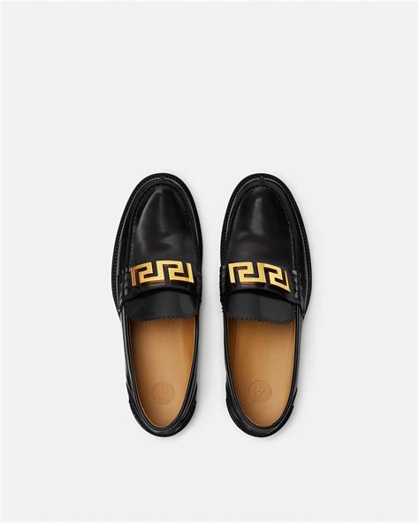 versace loafers women's|versace greca loafers male black.